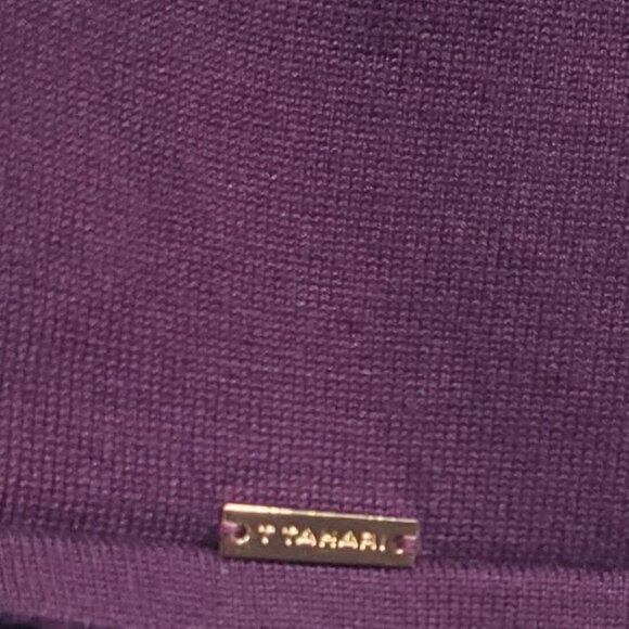 Tahari Woman 2X Top Light Knit Tunic Stretch Rayon Blend Casual Chic Minimalist - Picture 12 of 12